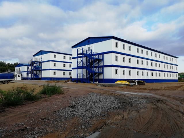 Изображение Строительство блочно-модульного общежития в Култуминском месторождении